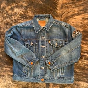 Levis Orange Tab Trucker Jacket Embroidered